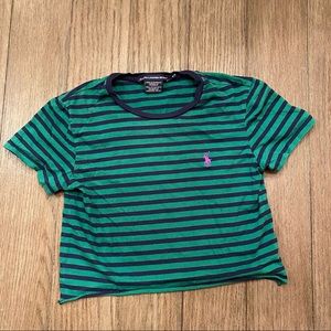 Ralph Lauren Sport Polo Crop Top